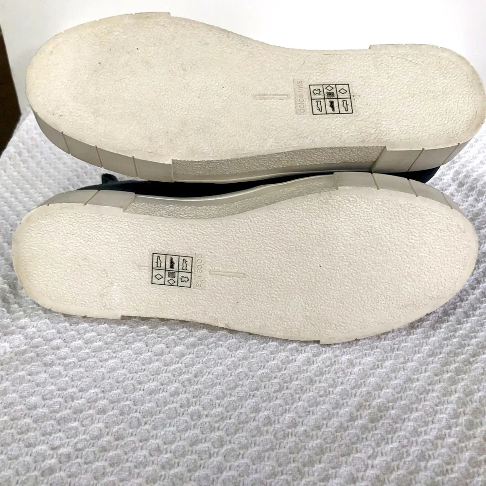 Dolce Vita NWOT Zabie Wedge Sneakers Grey Suede Size 10M - Picture 4 of 8